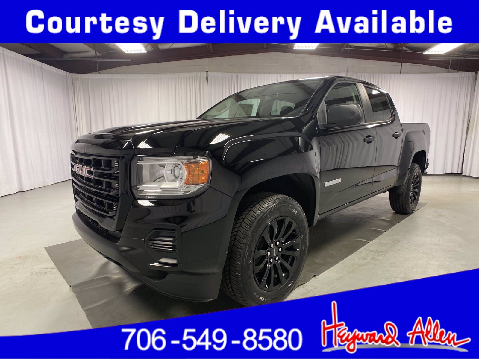 new 2021 gmc canyon 2wd elevation standard rwd crew cab pickup